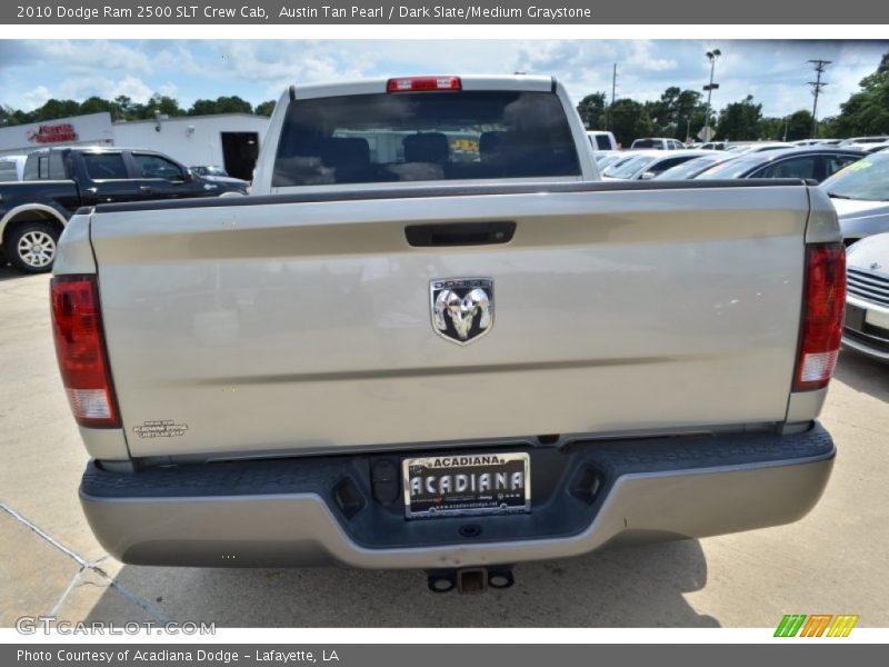 Austin Tan Pearl / Dark Slate/Medium Graystone 2010 Dodge Ram 2500 SLT Crew Cab