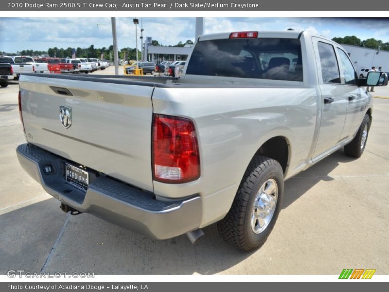 Austin Tan Pearl / Dark Slate/Medium Graystone 2010 Dodge Ram 2500 SLT Crew Cab