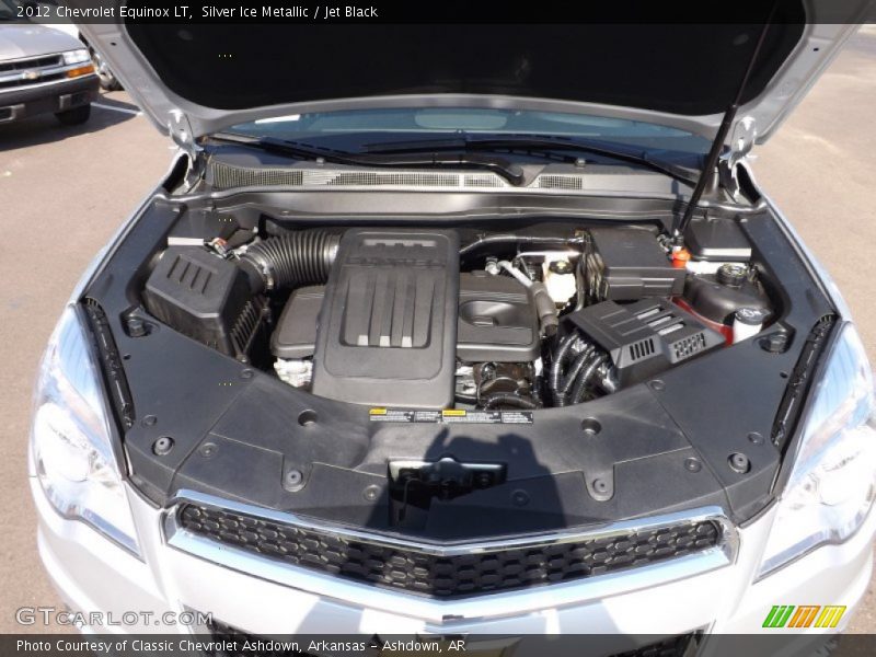 Silver Ice Metallic / Jet Black 2012 Chevrolet Equinox LT