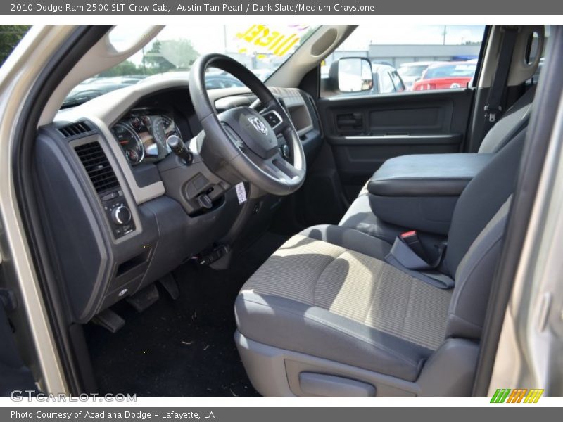 Austin Tan Pearl / Dark Slate/Medium Graystone 2010 Dodge Ram 2500 SLT Crew Cab