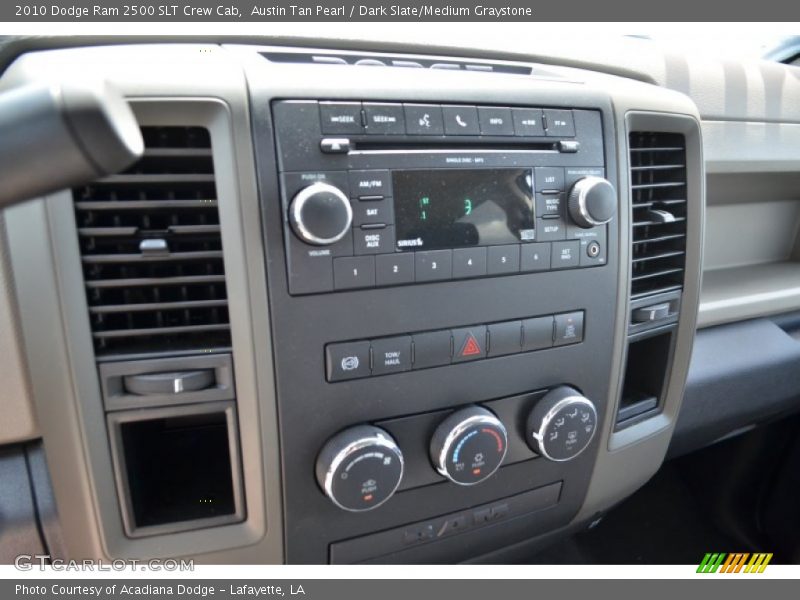 Austin Tan Pearl / Dark Slate/Medium Graystone 2010 Dodge Ram 2500 SLT Crew Cab