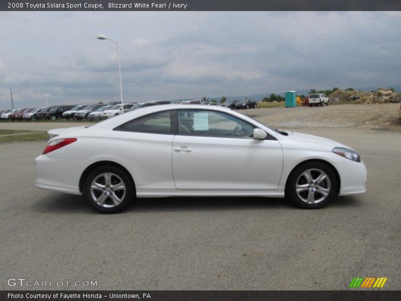  2008 Solara Sport Coupe Blizzard White Pearl