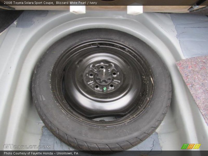 Blizzard White Pearl / Ivory 2008 Toyota Solara Sport Coupe