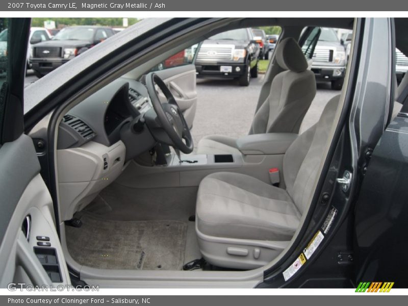 Magnetic Gray Metallic / Ash 2007 Toyota Camry LE