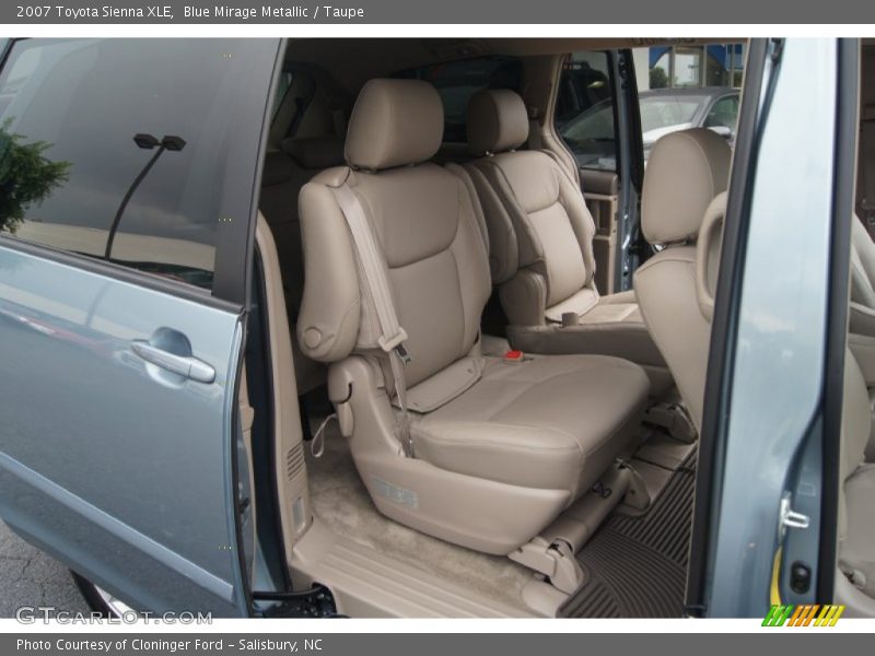 Blue Mirage Metallic / Taupe 2007 Toyota Sienna XLE