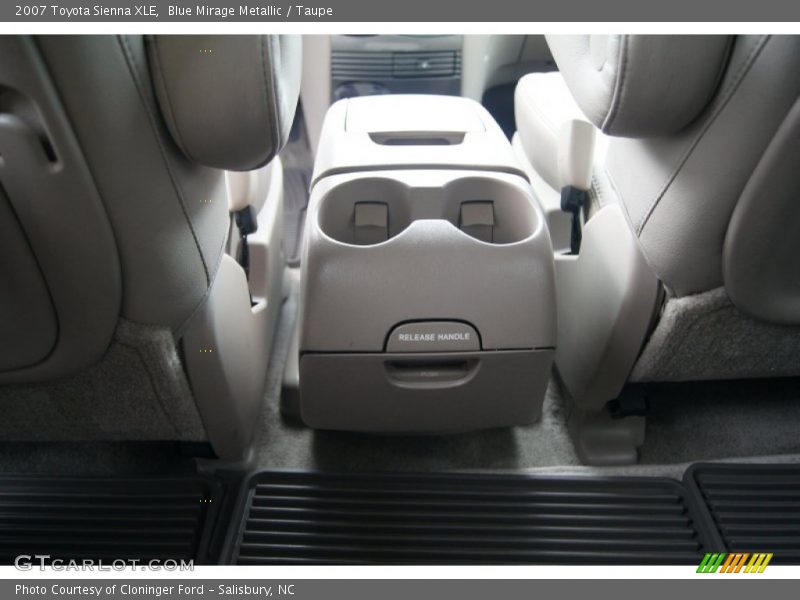 Blue Mirage Metallic / Taupe 2007 Toyota Sienna XLE