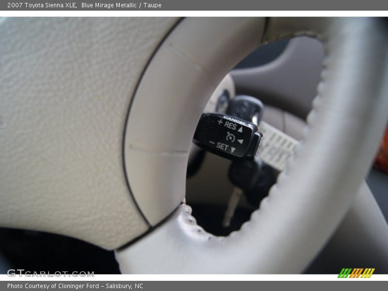 Blue Mirage Metallic / Taupe 2007 Toyota Sienna XLE
