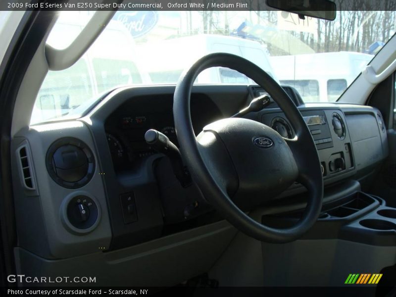Oxford White / Medium Flint 2009 Ford E Series Van E250 Super Duty Commercial