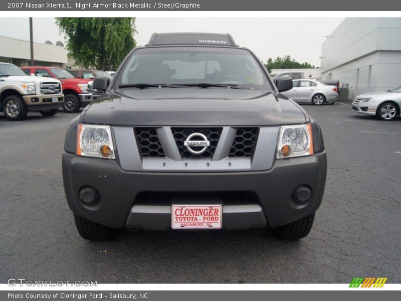 Night Armor Black Metallic / Steel/Graphite 2007 Nissan Xterra S