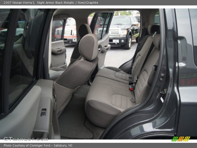 Night Armor Black Metallic / Steel/Graphite 2007 Nissan Xterra S