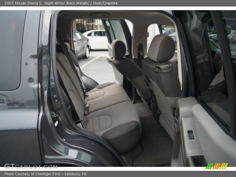 Night Armor Black Metallic / Steel/Graphite 2007 Nissan Xterra S