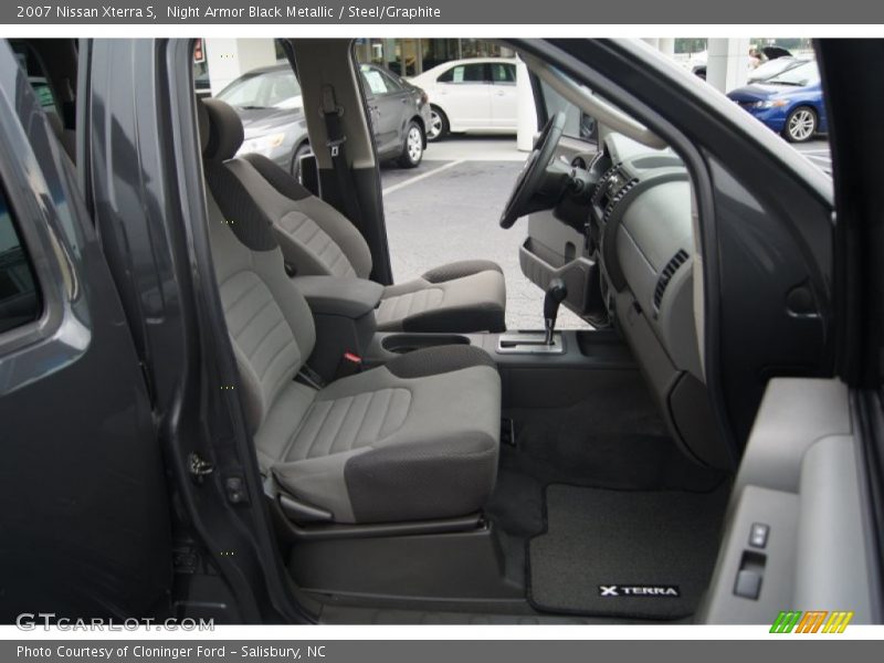 Night Armor Black Metallic / Steel/Graphite 2007 Nissan Xterra S
