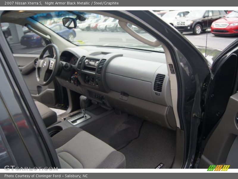 Night Armor Black Metallic / Steel/Graphite 2007 Nissan Xterra S