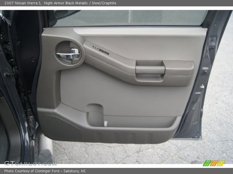 Night Armor Black Metallic / Steel/Graphite 2007 Nissan Xterra S