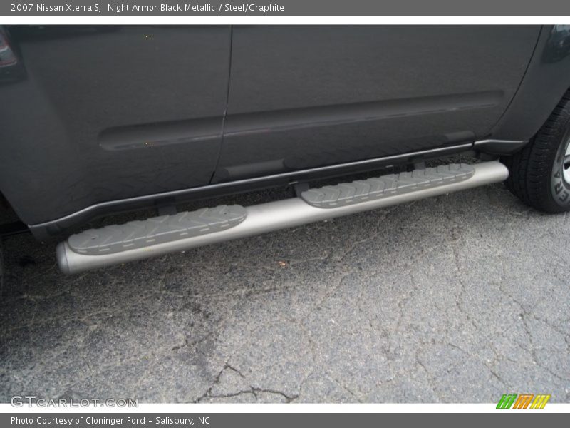 Night Armor Black Metallic / Steel/Graphite 2007 Nissan Xterra S