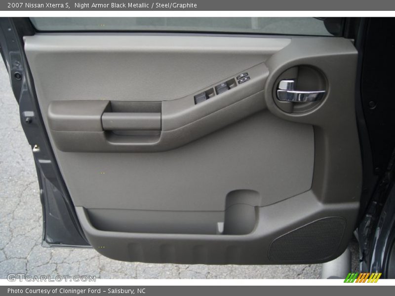 Night Armor Black Metallic / Steel/Graphite 2007 Nissan Xterra S