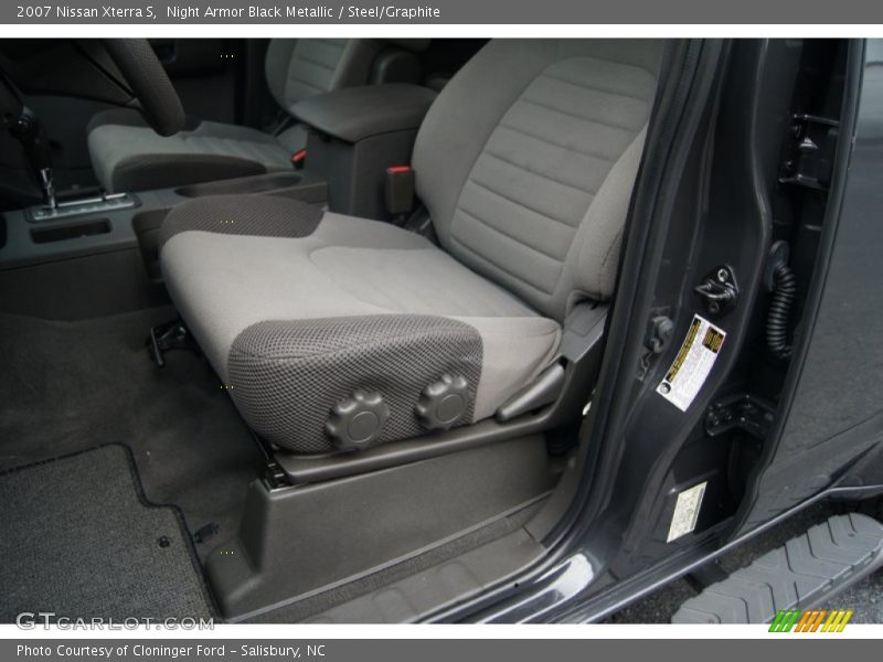 Night Armor Black Metallic / Steel/Graphite 2007 Nissan Xterra S