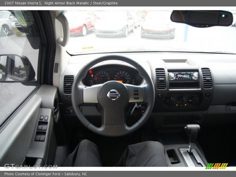 Night Armor Black Metallic / Steel/Graphite 2007 Nissan Xterra S