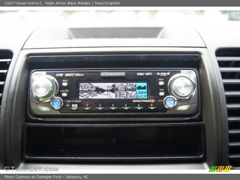 Night Armor Black Metallic / Steel/Graphite 2007 Nissan Xterra S