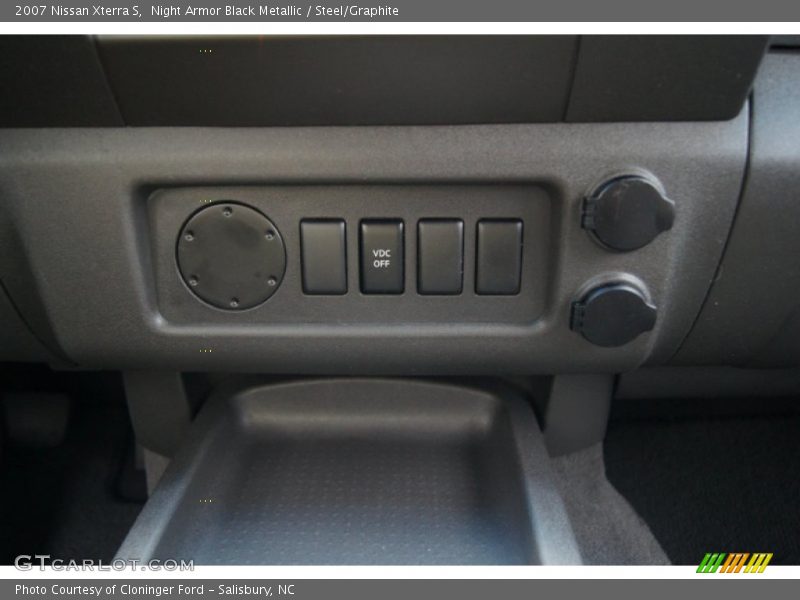 Night Armor Black Metallic / Steel/Graphite 2007 Nissan Xterra S