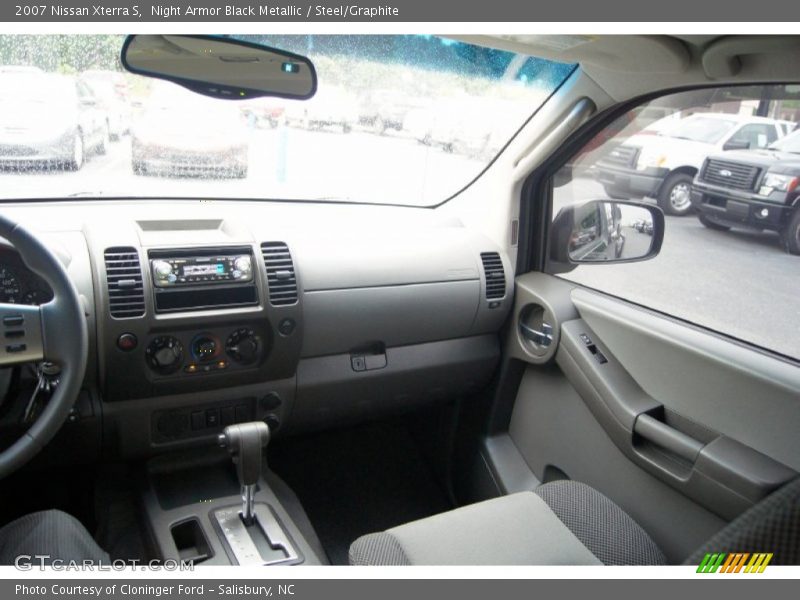 Night Armor Black Metallic / Steel/Graphite 2007 Nissan Xterra S