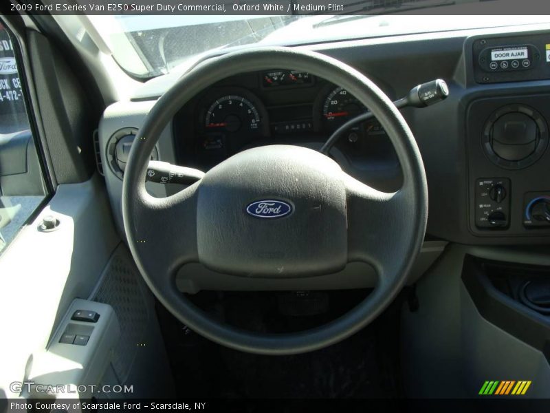 Oxford White / Medium Flint 2009 Ford E Series Van E250 Super Duty Commercial