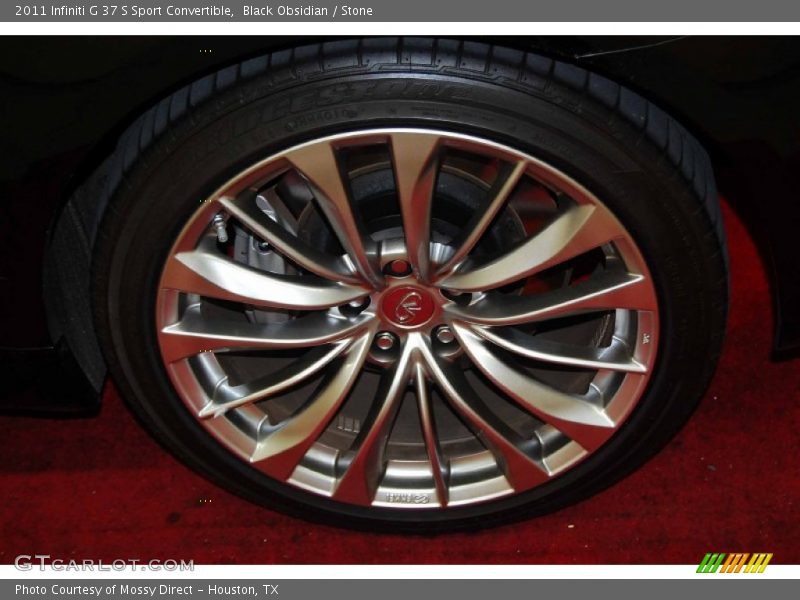  2011 G 37 S Sport Convertible Wheel