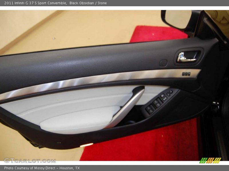 Black Obsidian / Stone 2011 Infiniti G 37 S Sport Convertible