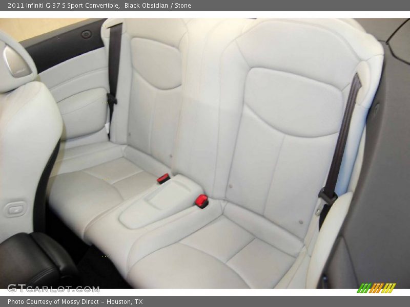 Black Obsidian / Stone 2011 Infiniti G 37 S Sport Convertible