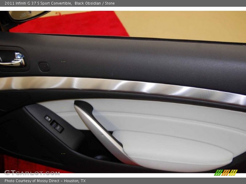 Black Obsidian / Stone 2011 Infiniti G 37 S Sport Convertible