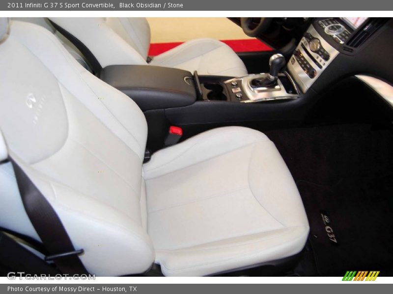 Black Obsidian / Stone 2011 Infiniti G 37 S Sport Convertible