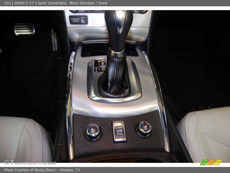  2011 G 37 S Sport Convertible 7 Speed ASC Automatic Shifter