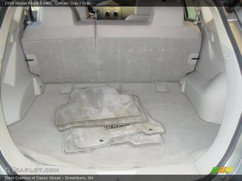 Gotham Gray / Gray 2009 Nissan Rogue S AWD