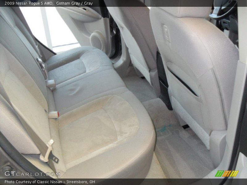 Gotham Gray / Gray 2009 Nissan Rogue S AWD