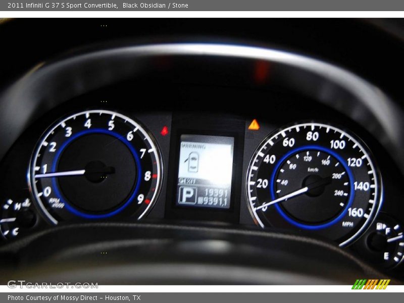  2011 G 37 S Sport Convertible 37 S Sport Convertible Gauges