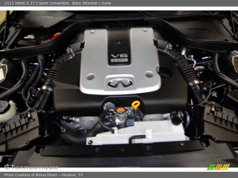  2011 G 37 S Sport Convertible Engine - 3.7 Liter DOHC 24-Valve CVTCS V6