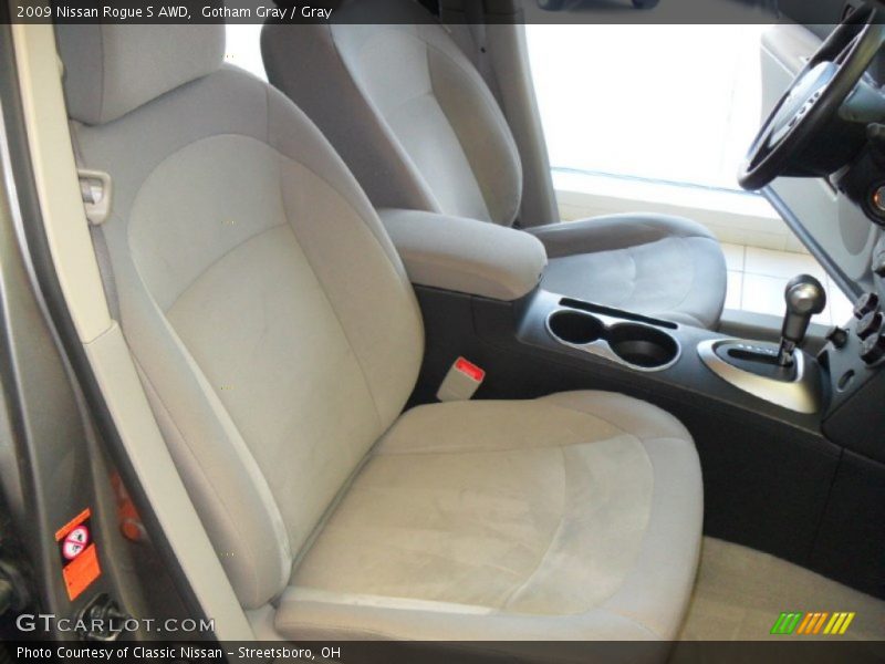 Gotham Gray / Gray 2009 Nissan Rogue S AWD