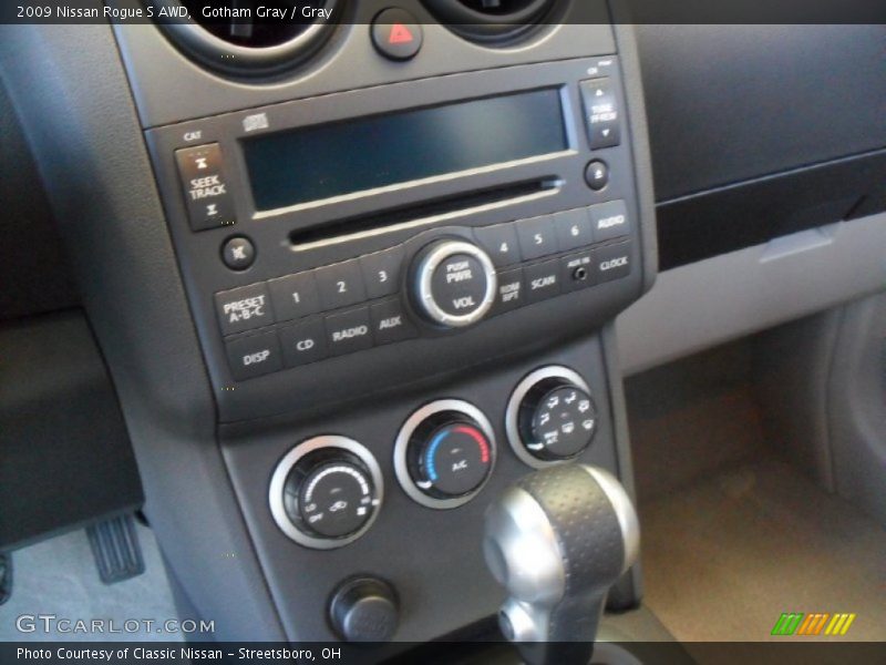 Gotham Gray / Gray 2009 Nissan Rogue S AWD