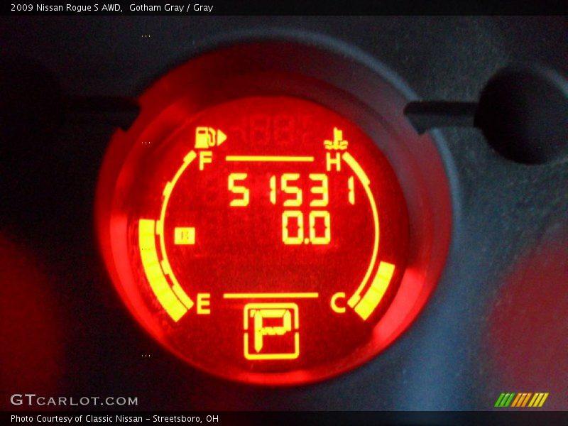 Gotham Gray / Gray 2009 Nissan Rogue S AWD