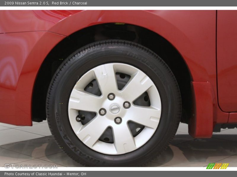 Red Brick / Charcoal 2009 Nissan Sentra 2.0 S