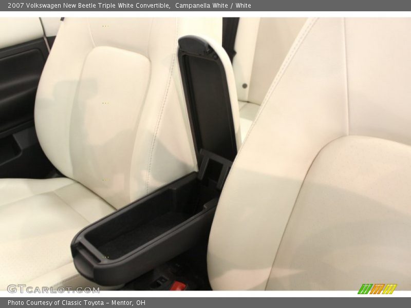 Campanella White / White 2007 Volkswagen New Beetle Triple White Convertible