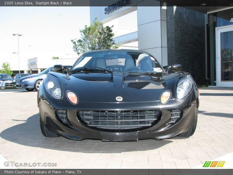 Starlight Black / Black 2005 Lotus Elise