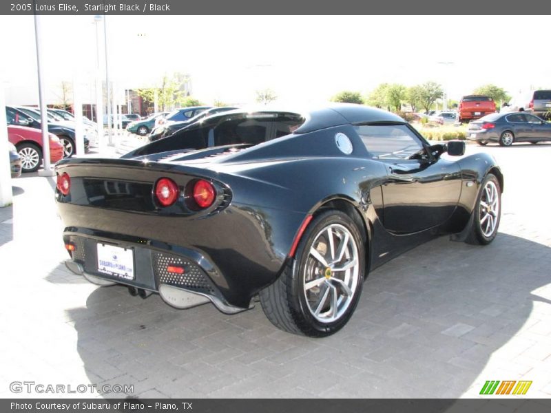 Starlight Black / Black 2005 Lotus Elise