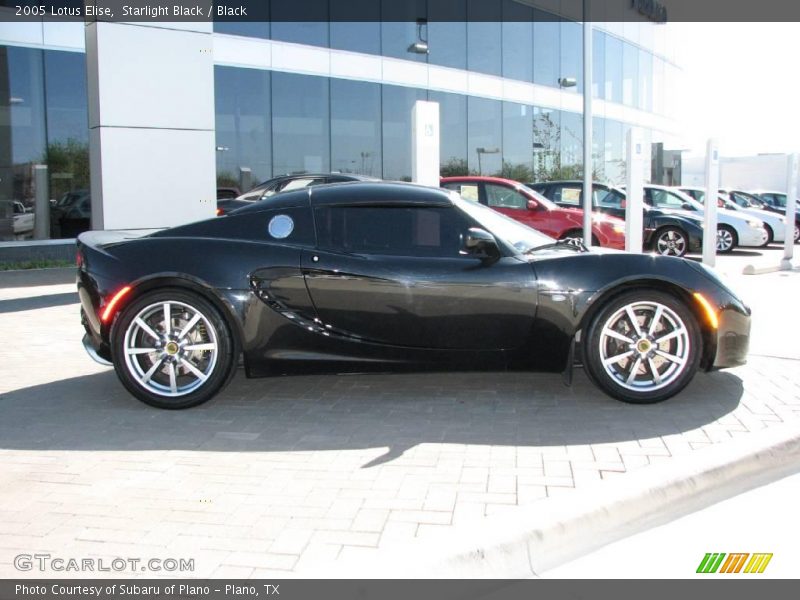 Starlight Black / Black 2005 Lotus Elise