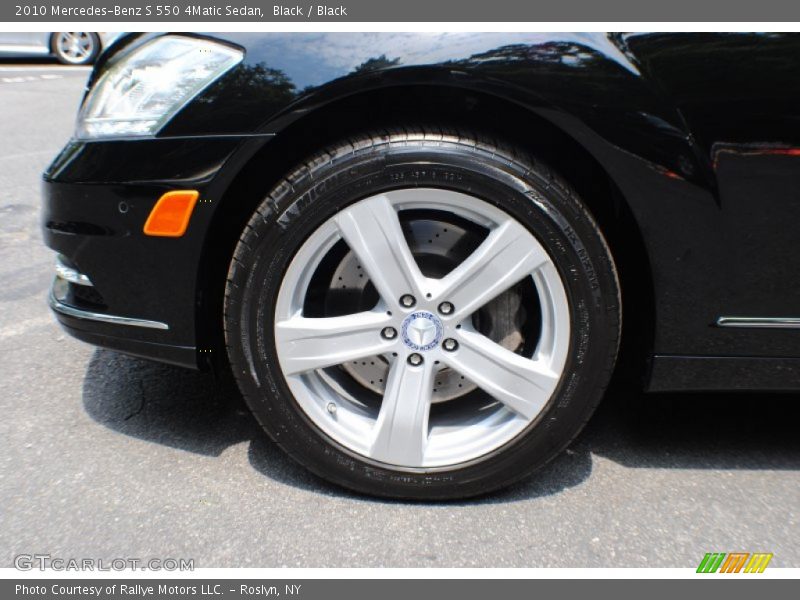 Black / Black 2010 Mercedes-Benz S 550 4Matic Sedan