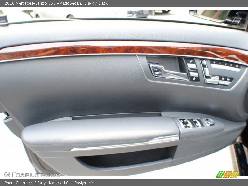 Black / Black 2010 Mercedes-Benz S 550 4Matic Sedan