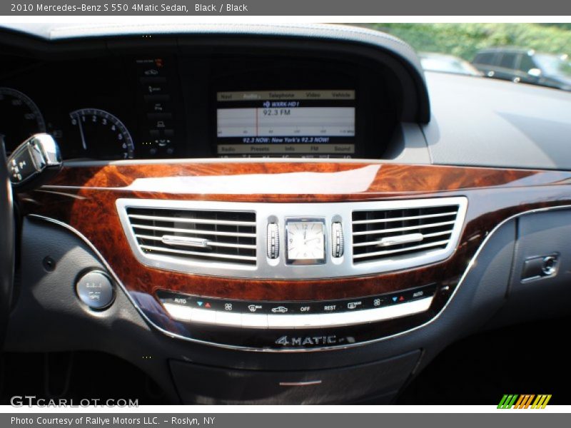 Black / Black 2010 Mercedes-Benz S 550 4Matic Sedan