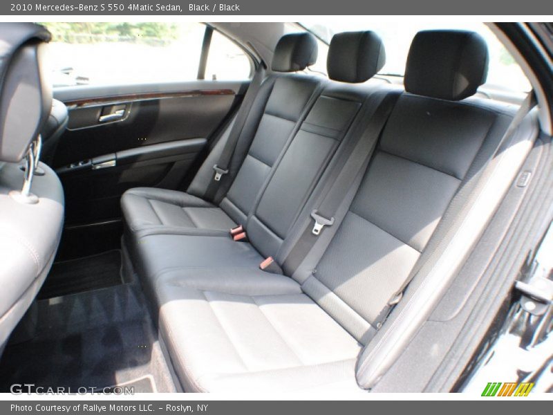 Black / Black 2010 Mercedes-Benz S 550 4Matic Sedan
