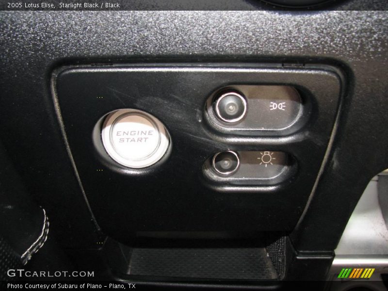 Starlight Black / Black 2005 Lotus Elise