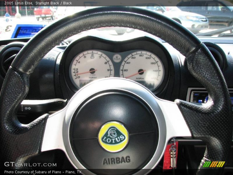 Starlight Black / Black 2005 Lotus Elise